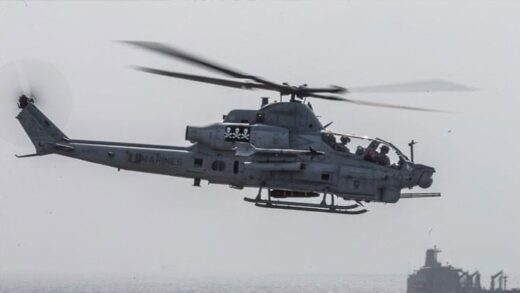 Search underway for missing US marines helicopter with five onboard
